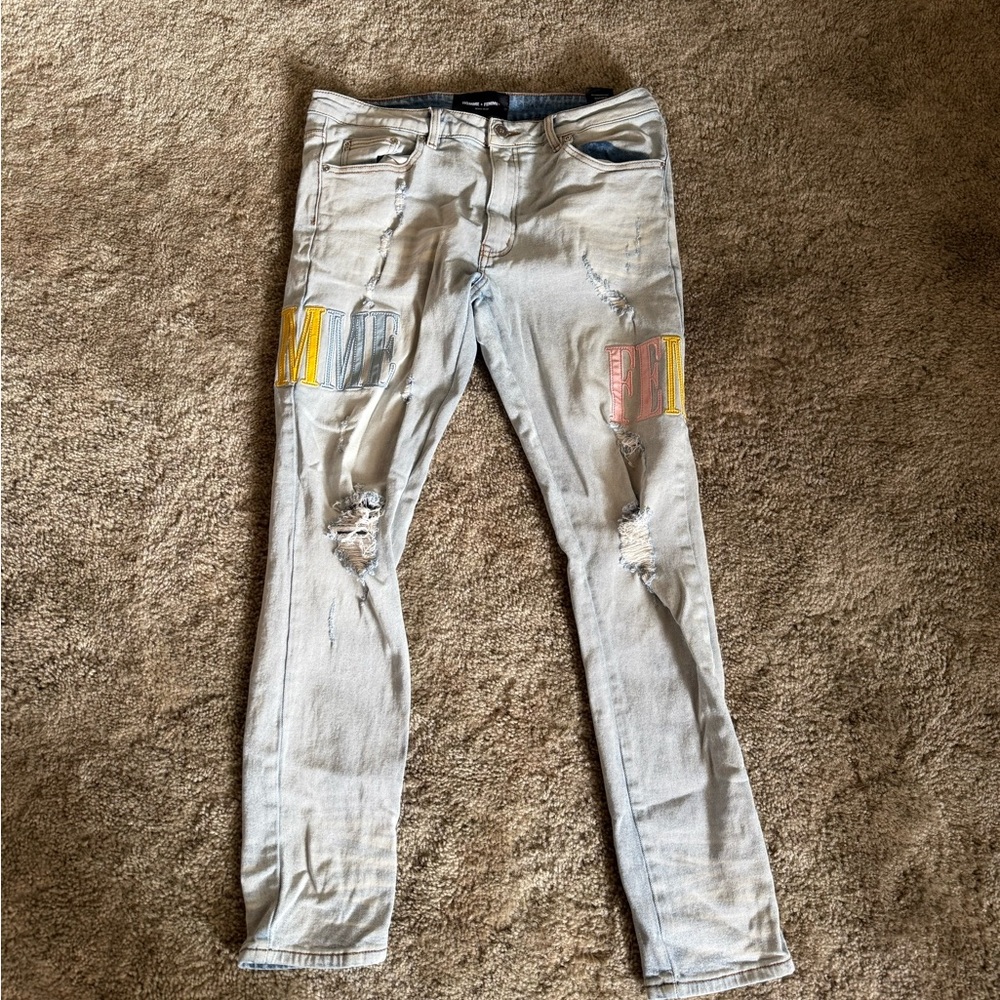 Homme Femme Jeans